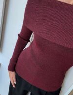 Burgundy Blouse - Image 2