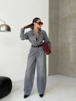 Raven Grey Jumpsuit