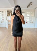 Skirt Set With Top Satin