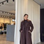 Brown Long Trench Coat